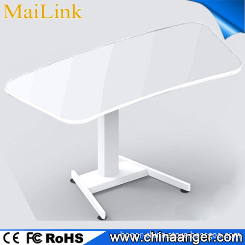 Hot Selling Ergonomic Manual Height Adjustable metal frame office desk